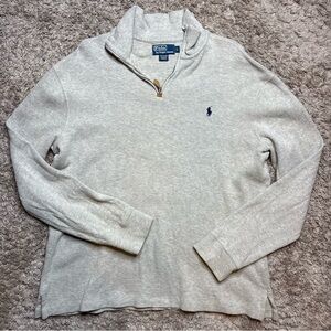 Polo by Ralph Lauren Gray Long Sleeve Shirt size large